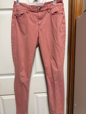 CAbi Skinny Jeans in Dusty Rose